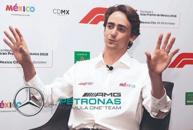 Esteban Gutiérrez manejará en Mercedes el fin de semana