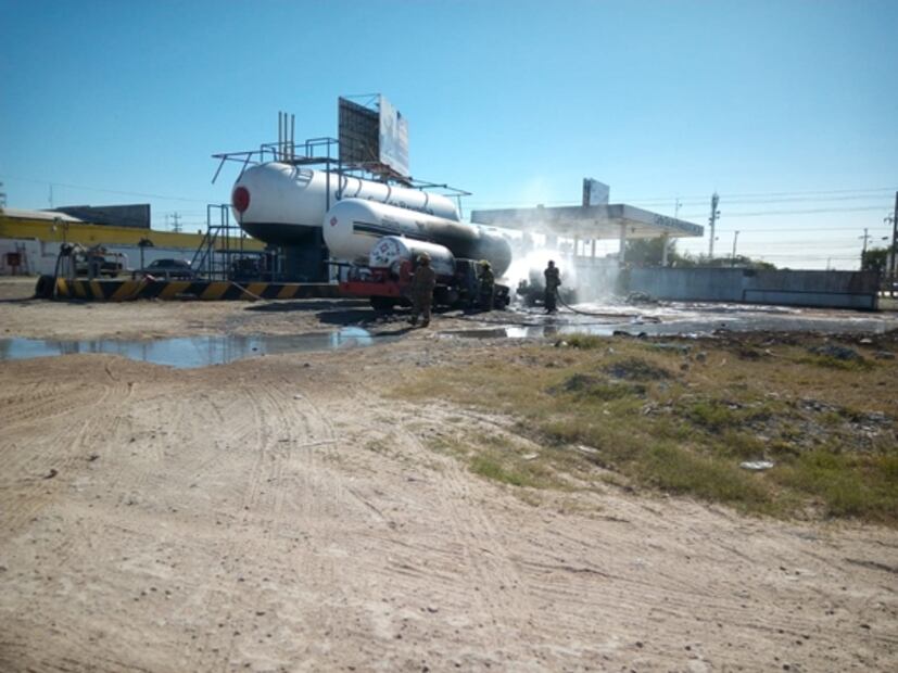 Se registra explosión en gasera de Tamaulipas; no se reportan lesionados