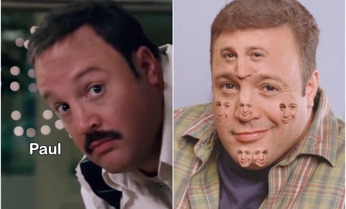 Kevin James. Foto: Capturas de pantalla de Instagram @kevinjamesofficial y X @flockakafka