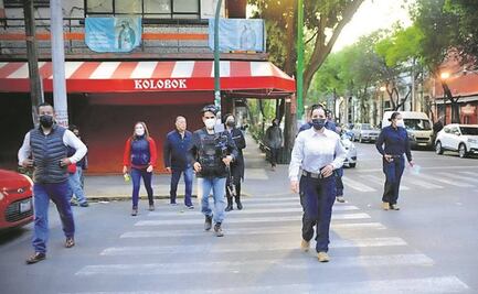 Regresa Cuevas, pero SSC retira policías