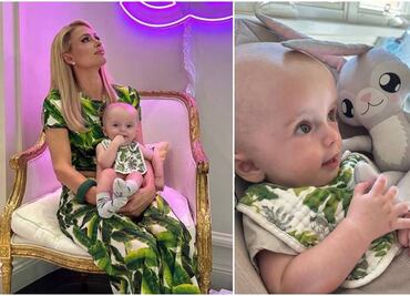 Paris Hilton reacciona a los comentarios sobre la cabeza de su hijo: "me duele el corazón"