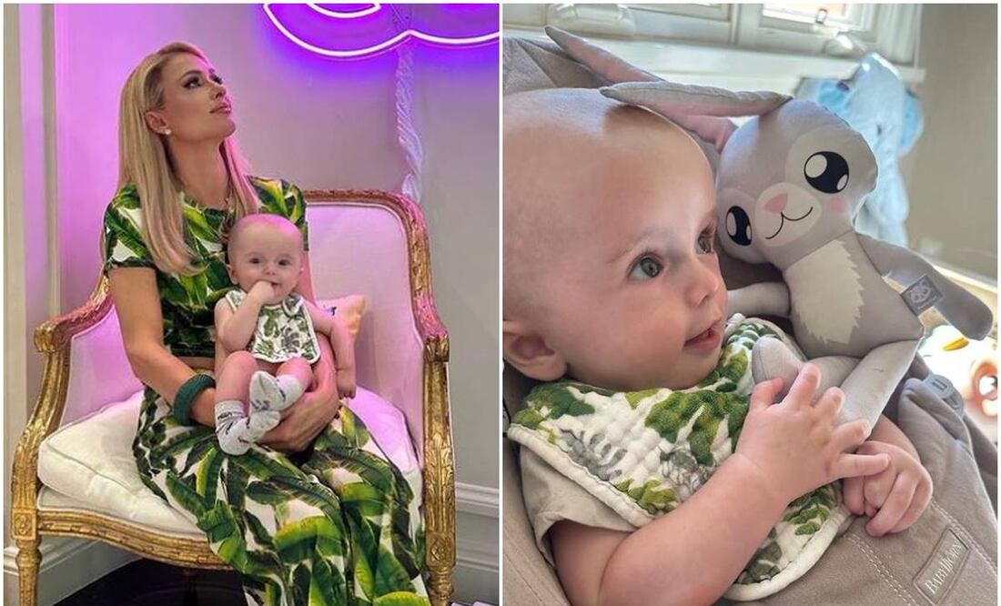Paris Hilton y su hijo Phoenix. Instagram
parishilton