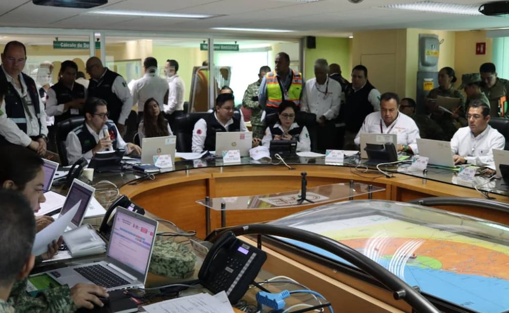 El ejercicio se realiza cada dos años por normas internacionales ante una situación hipotética de emergencia.
Foto: Especial.