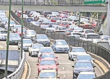 Autos con engomado rosa no circulan este martes, 14 de septiembre