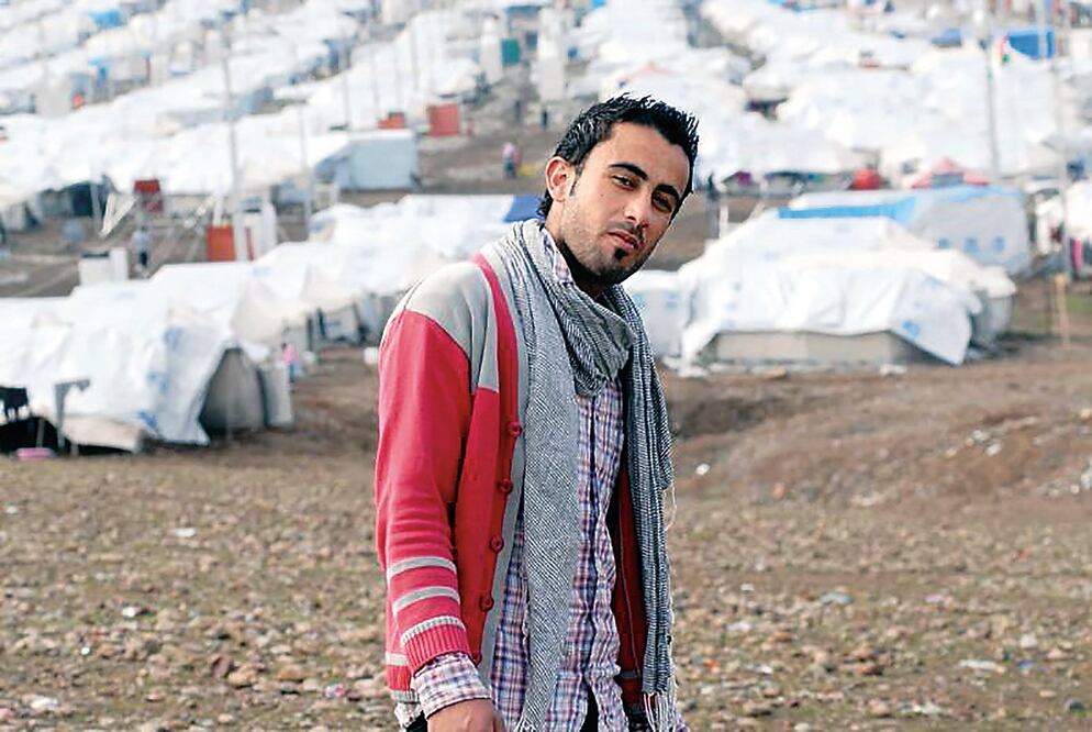 Jackdar Mohammad, de 24 años, desde hace 24 meses esperaba poder viajar a México. Logró terminar la licenciatura en Economía (ARCHIVO EL UNIVERSAL)