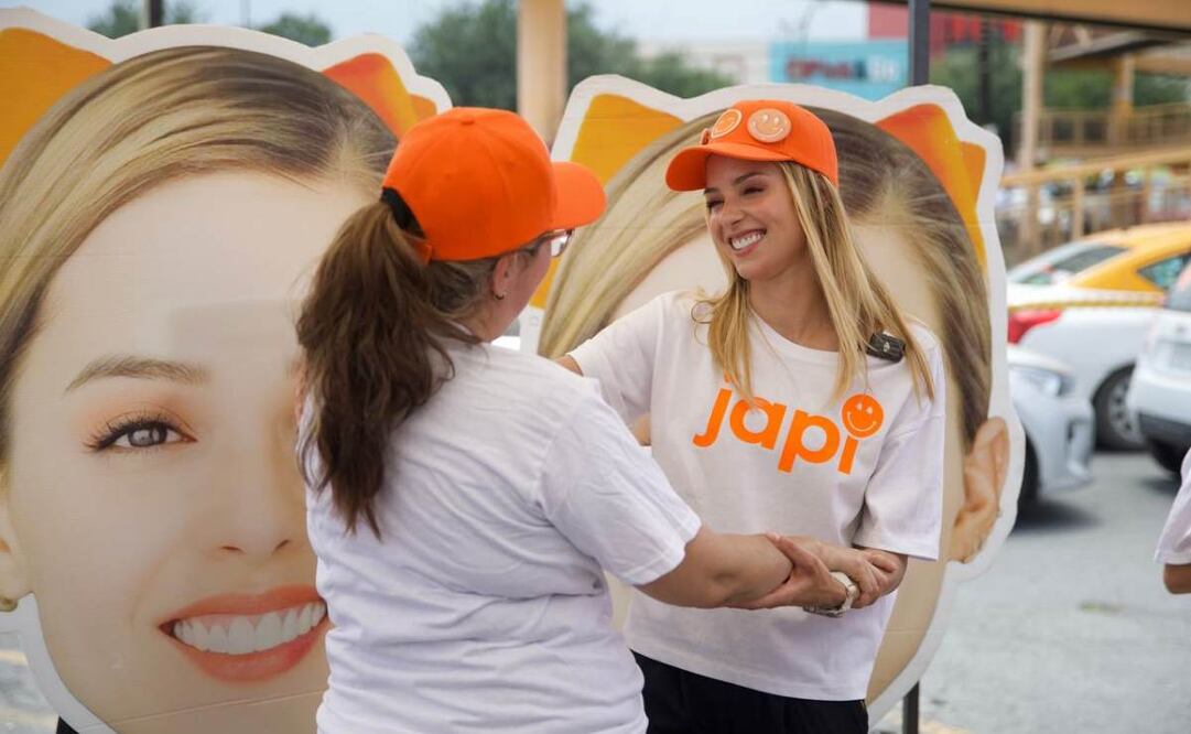 Mariana Rodríguez candidata de Movimiento Ciudadano por la alcaldía de Monterrey. Foto: Especial