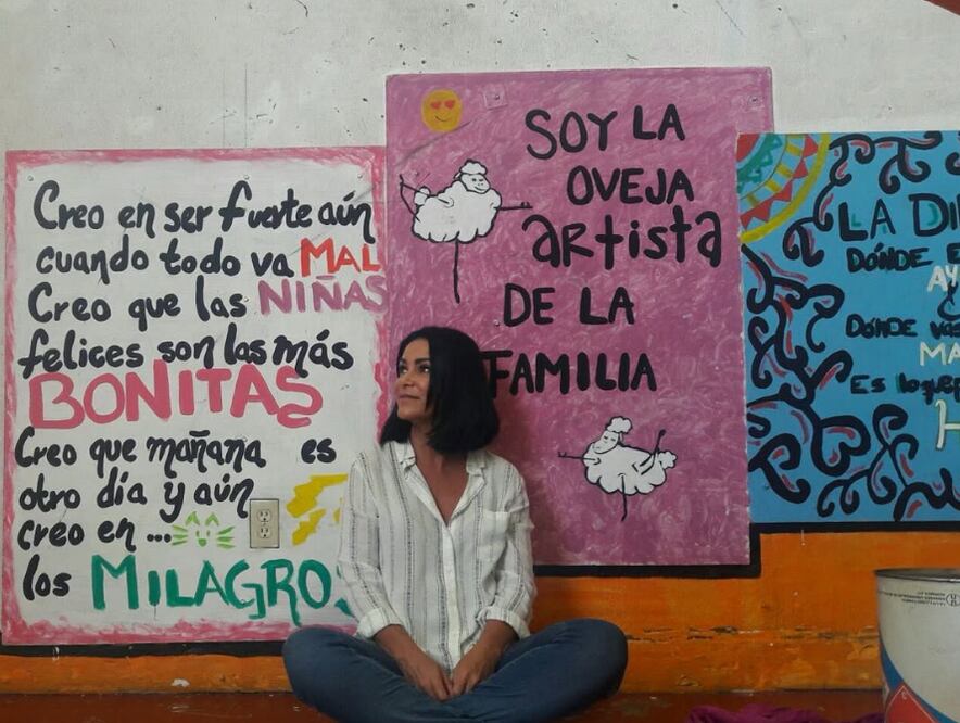 Lydia Cacho, escritora y periodista mexicana, exiliada en España, desde hace siete años.
Foto: Instagram, vía @lydiacacho