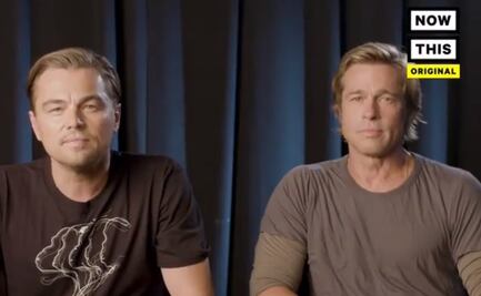 Leonardo DiCaprio y Brad Pitt piden salir a votar en EU