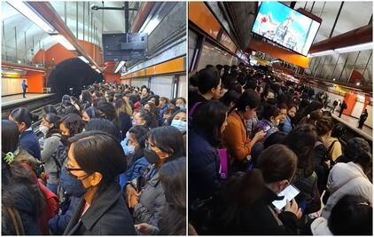 ¿Qué pasó en Metro Mixcoac y por qué detuvieron el servicio por varios minutos?