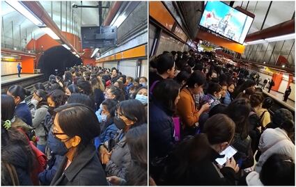 ¿Qué pasó en Metro Mixcoac y por qué detuvieron el servicio por varios minutos?