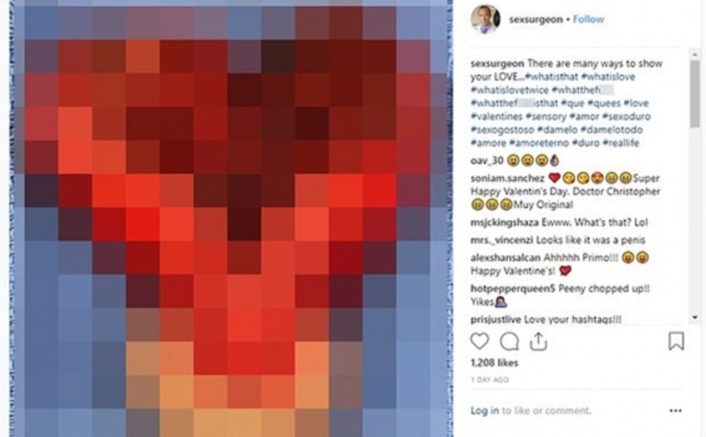 Cirujano de Miami publicaba en Instagram operaciones de reasignación de sexo