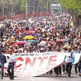 “Podemos pasar otro sexenio en las calles”