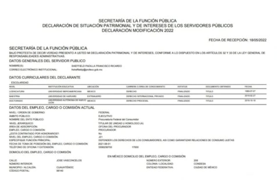 Director de Profeco hace negocios con sus delegados: Mexicanos contra la Corrupción 