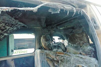 Incendian dos unidades de transporte en Ecatepec