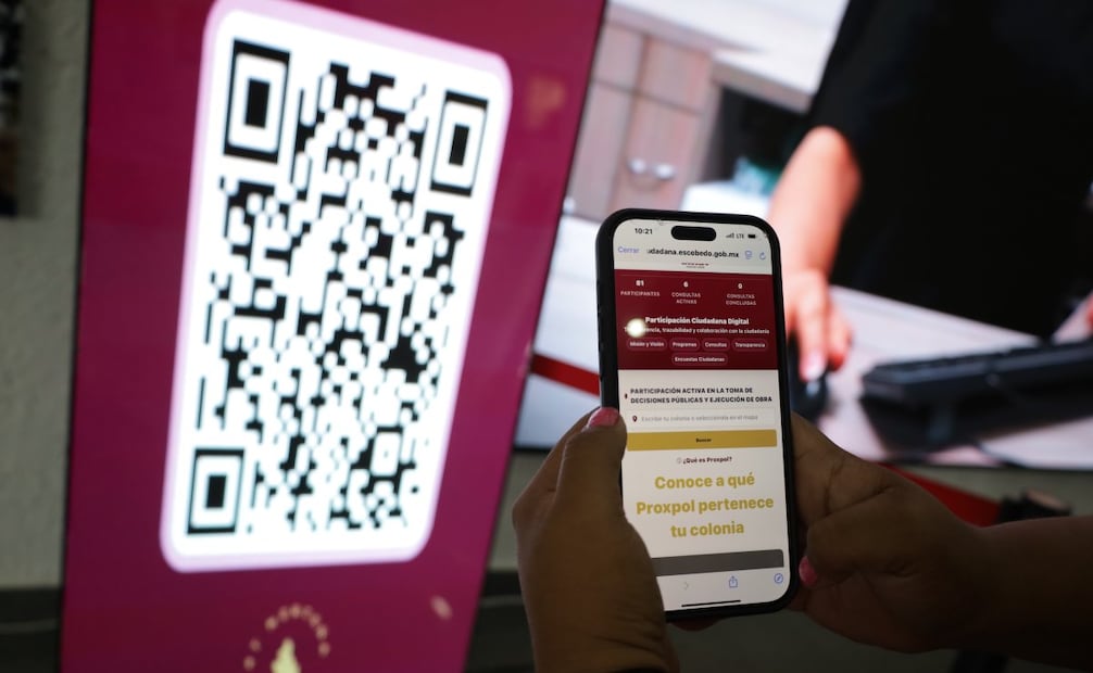 Presentación del Programa de Participación Ciudadana Digital 2026, en Escobedo, Nuevo León. Foto: Especial