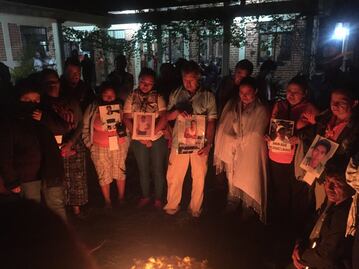 Llega caravana de madres de migrantes a Chiapas