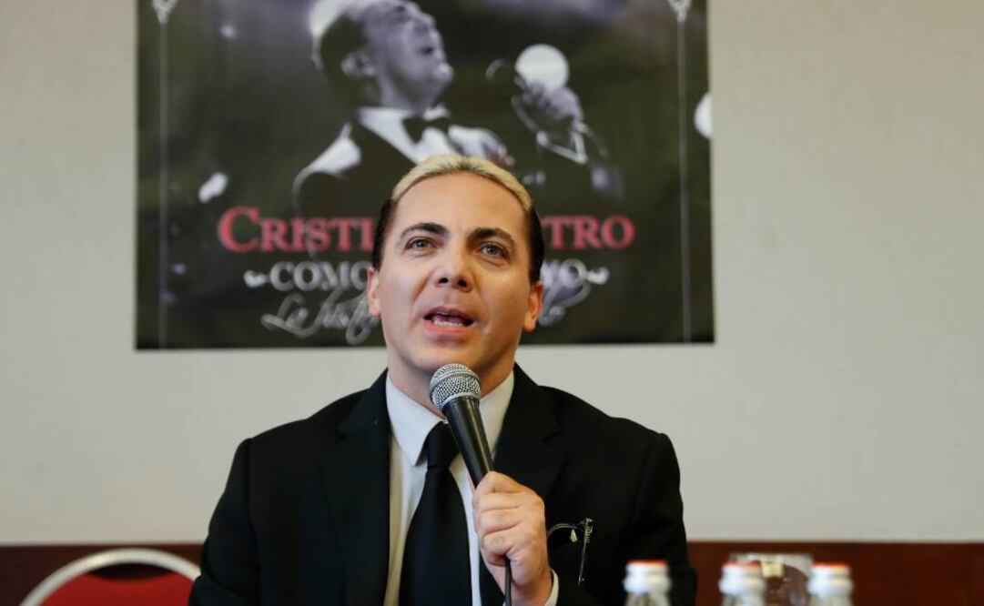 Cristian Castro mostró su abdomen en un concierto  FOTO: ARCHIVO