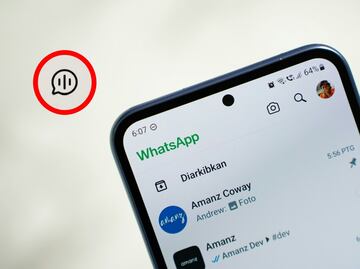 Qué significa la burbuja que aparece en los grupos de WhatsApp