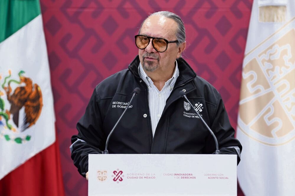 El secretario de Gobierno de la Ciudad de México, Ricardo Ruiz, indicó que se trabaja en el diagnóstico de lugar por lugar donde hay migrantes. Foto: Especial