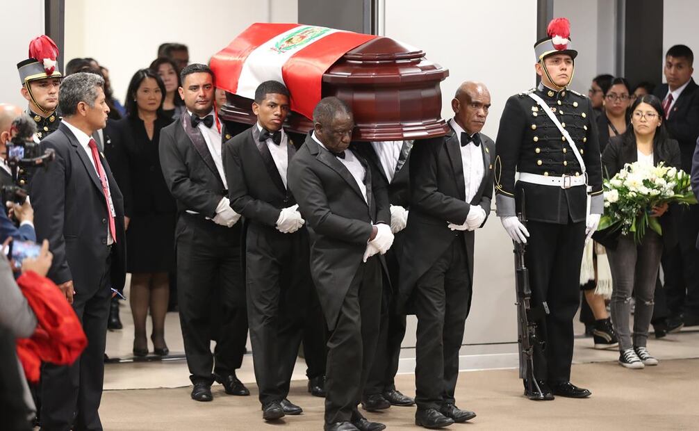 Velorio de Alberto Fujimori. Foto: EFE