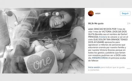 Muere la hija del reguetonero Wisin