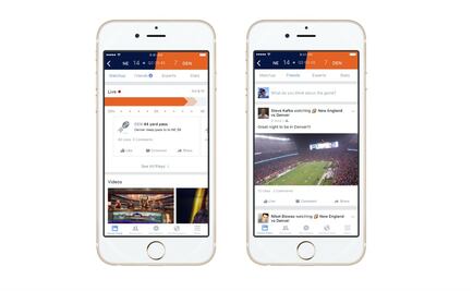 Facebook lanza Sports Stadium, para seguir deportes en tiempo real