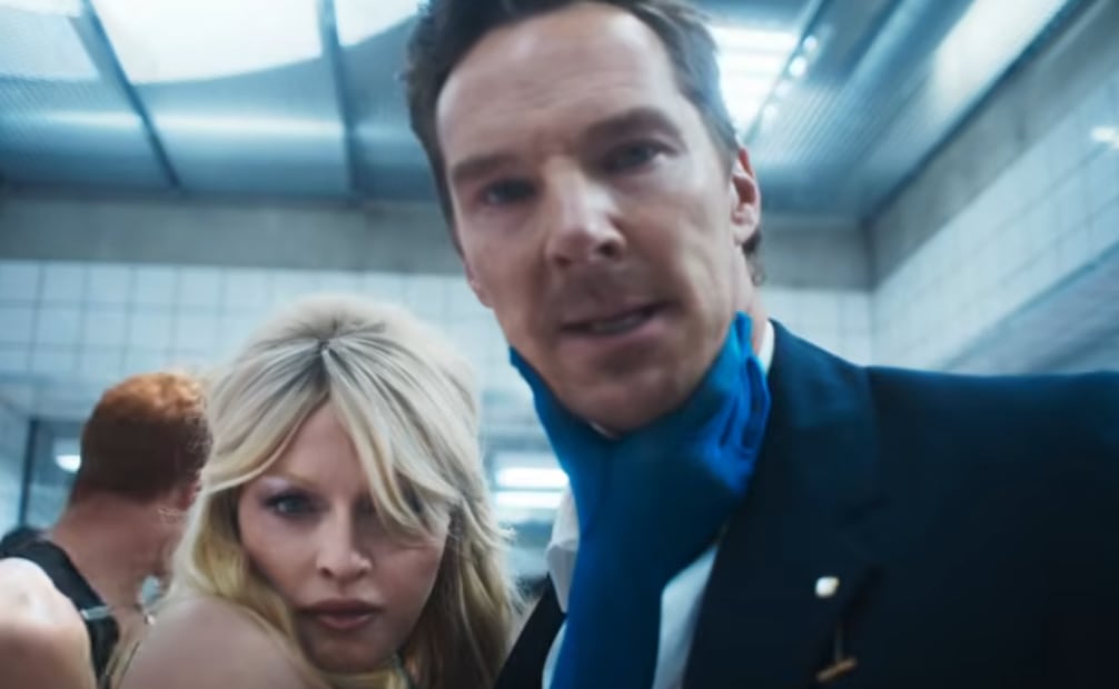 El actor Benedict Cumberbatch aparece en el video de la "Reina del pop". Foto: Captura de pantalla.