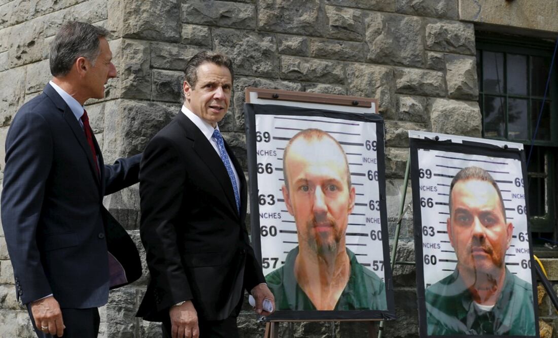 David Sweat y Richard Matt se fugaron el pasado sábado del centro correccional Clinton, en la localidad de Dannemora, perforando las paredes de sus celdas y, por medio de un túnel y conductos internos, alcanzaron una alcantarilla Foto: Reuters