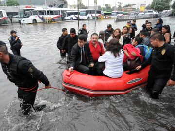 Naucalpan acusa a CDMX por inundaciones; falso, le reviran
