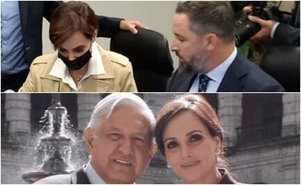 Lilly Téllez reconoce dos errores con dos fotografías: con el líder de VOX y con AMLO