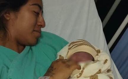 De Salina Cruz, el primer bebé nacido en el 2026 en Oaxaca