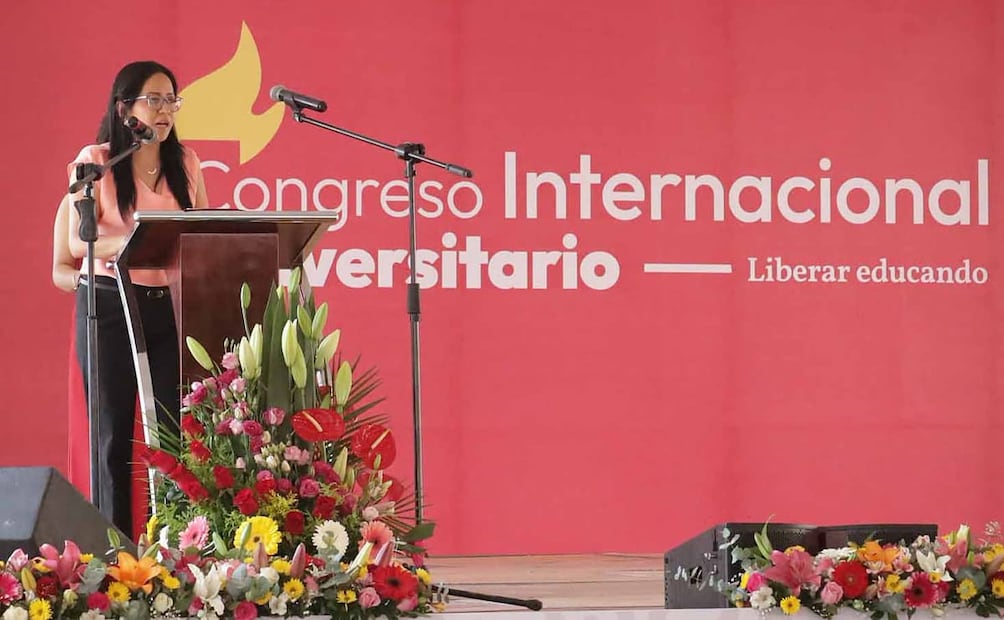Rectora del CUT criticó la forma en la que hoy s educa al hombre. Foto: Cortesía