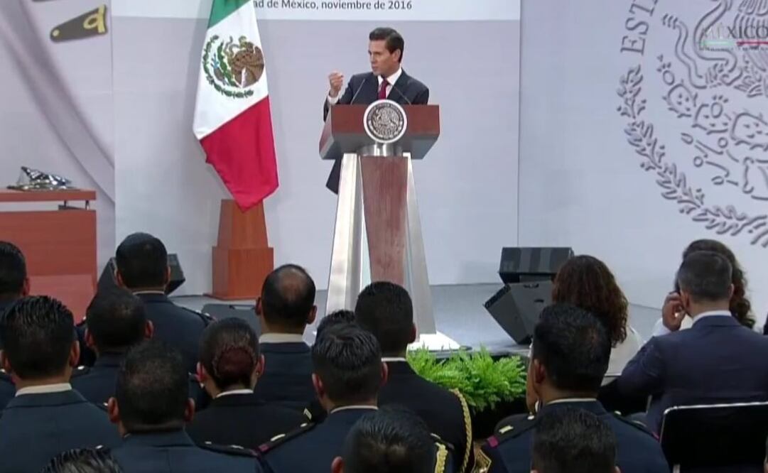 Agradece EPN respaldo irrestricto de Estado Mayor Presidencial
