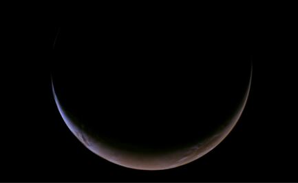NASA comparte nuevas fotos de Marte; confirman exitoso sobrevuelo al planeta con la misión Psyche