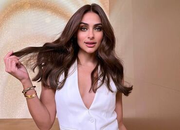 Renata Notni luce bikinis de cuadros y rayas perfectos para el verano