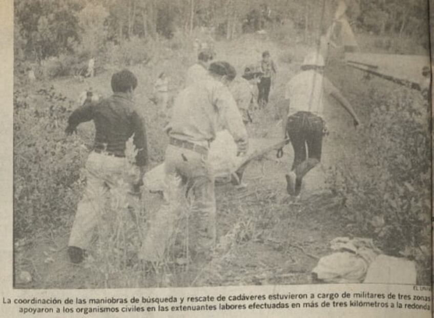 Sin sobrevivientes y a tan solo 14 minutos de vuelo: Así fue el peor accidente de la aviación mexicana