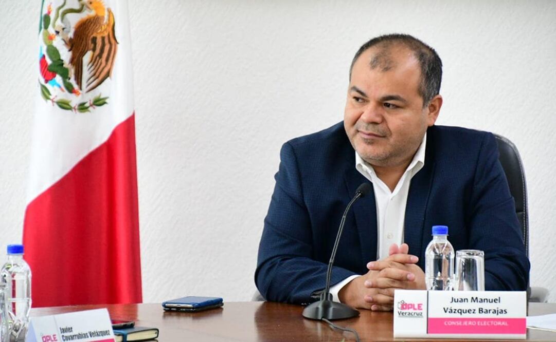 Juan Manuel Vázquez Barajas nuevo encargado de la Dirección Jurídica del INE. Foto: Facebook/ OPLE Veracruz