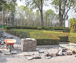 Chapultepec, anunciaron con bombo y platillo una obra... que aún no inicia