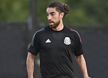 Rodolfo Pizarro se integra a trabajos de la Selección Mexicana