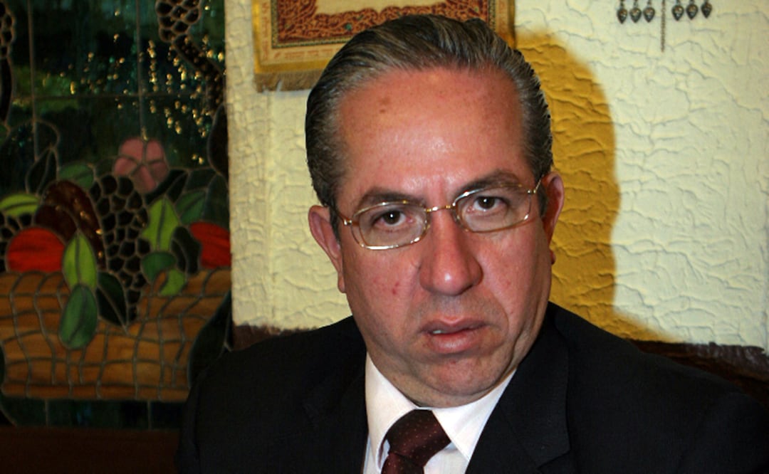 Ricardo Hill en grabaciones para la puesta en escena "El privilegio de transar", en 2007.