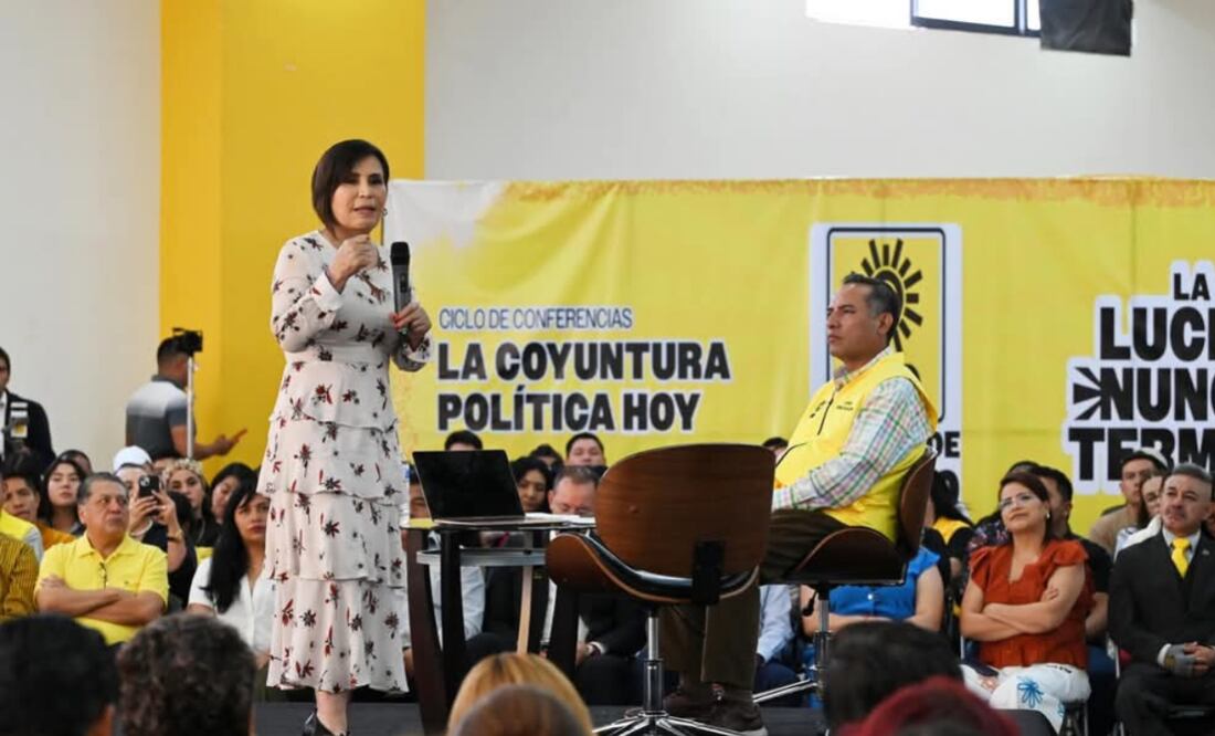 Rosario Robles se reúne con líderes del PRD mexiquense en su regreso al escenario político Foto: Especial