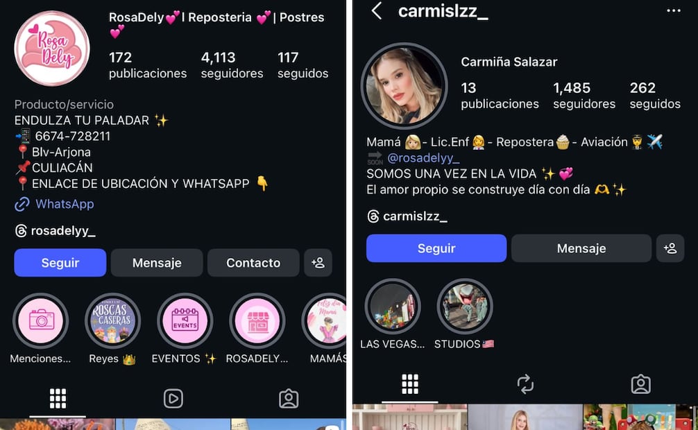 Foto: Captura de pantalla en Instagram