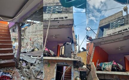 Explosión de gas en la alcaldía Álvaro Obregón deja dos personas lesionadas