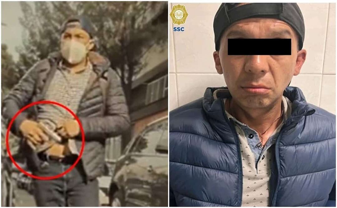 Luis aprovecha el tráfico en la zona y asaltaba a los automovilistas. Foto: Especial