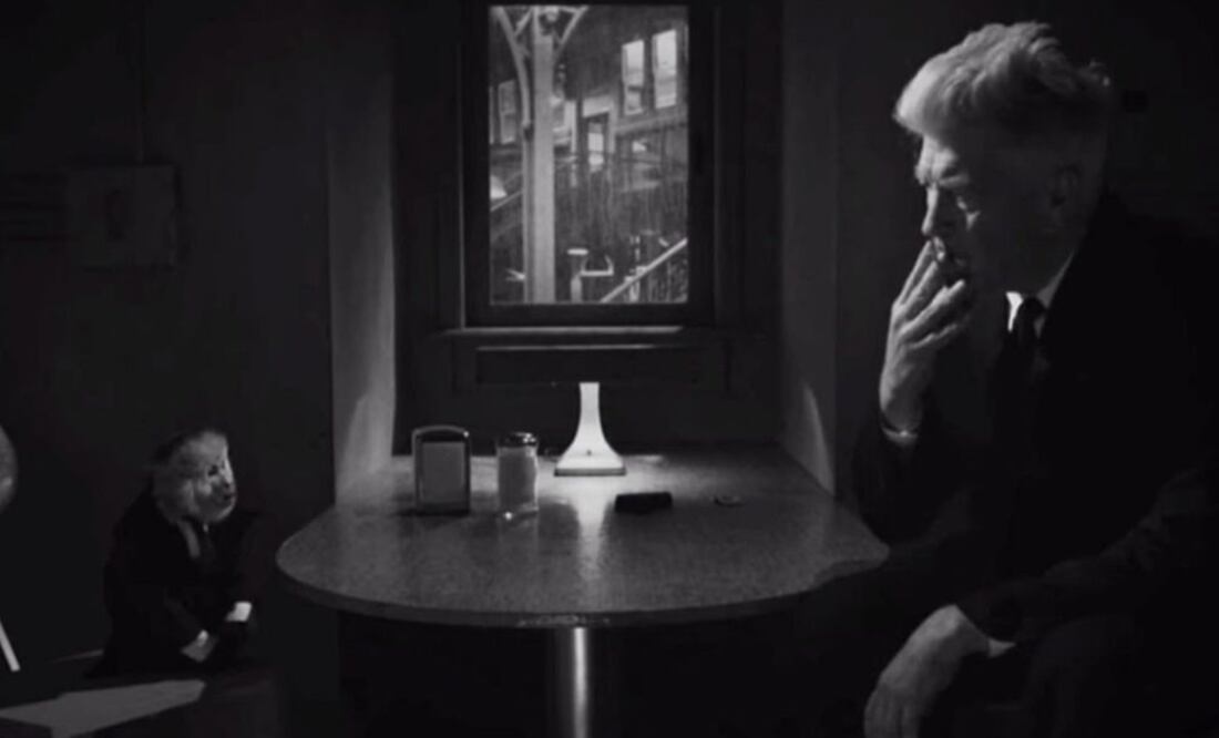 Imagen del cortometraje de David Lynch "What Did Jack Do?". Foto: Netflix vía EuropaPress