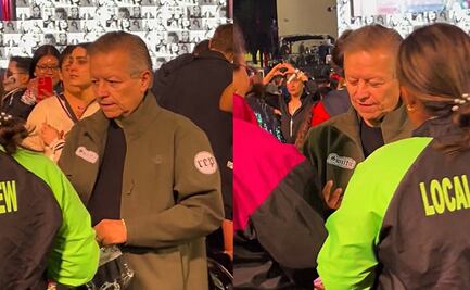 Arturo Zaldívar regala "friendship bracelets" a guardias en concierto de Taylor Swift