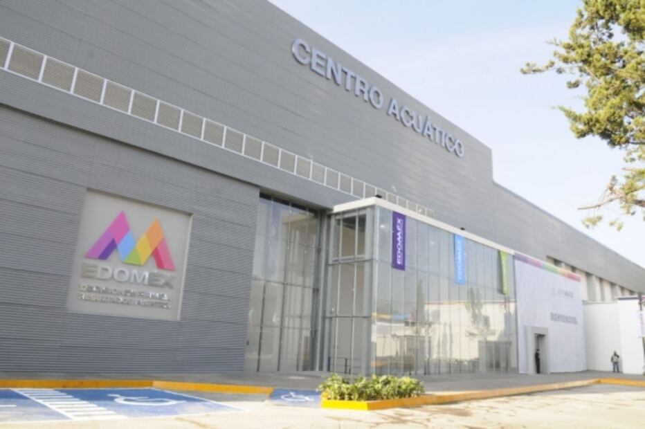 Alfredo Del Mazo inaugura Centro Acuático de la Ciudad Deportiva Edomex