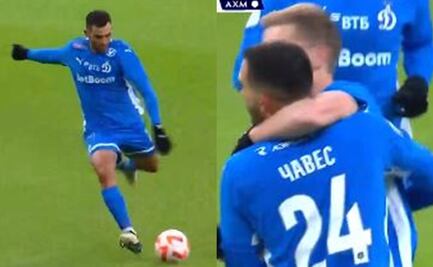 VIDEO: El increíble golazo que Luis Chávez anotó con el Dynamo de Moscú