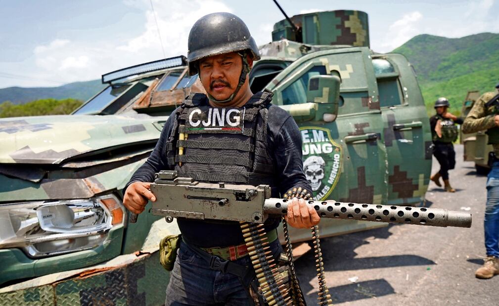 El Cártel Jalisco Nueva Generación (CJNG) mantiene en Michoacán una estrategia de expansión a través del envío de células criminales, integradas por hombres de otros estados del país y extranjeros, a diversos municipios para hacerle la guerra a grupos locales y quedarse con el control territorial. Foto: especial