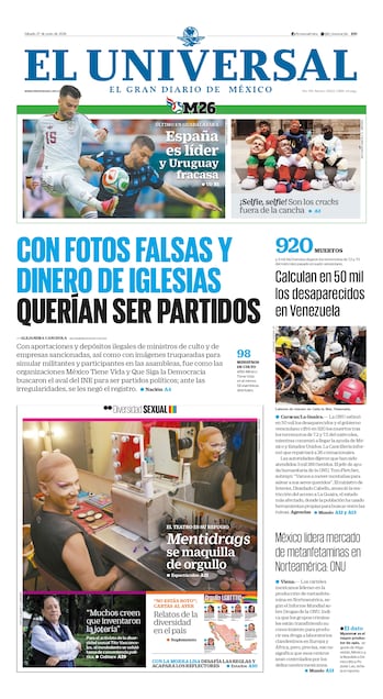 Portada impresa